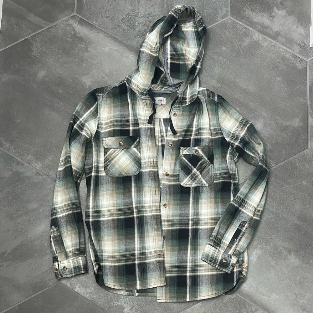 Carhartt hoodie flannel